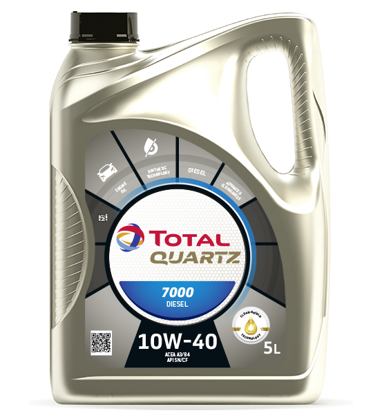  Quartz 7000 10W-40 en bidon de 5 Litres