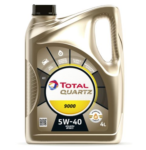  Quartz 9000 5W-40 en bidon de 4 Litres