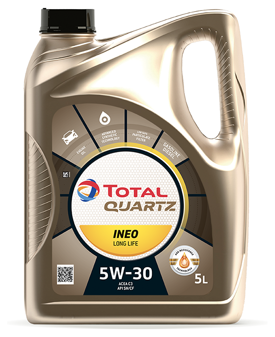  Quartz Ineo Long Life 5W-30 en bidon de 5 Litres